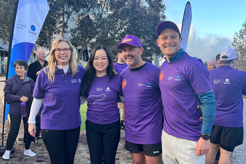 Going the distance for pancreatic cancer - Jreissati Pancreatic Centre at Epworth